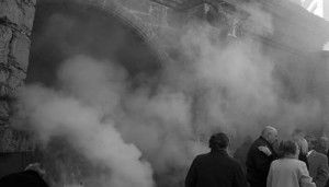 La procesión del humo de Arnedillo