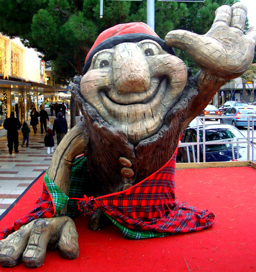 El Tió catalán, un tronco muy carismático El Tió catalán, un tronco muy carismático