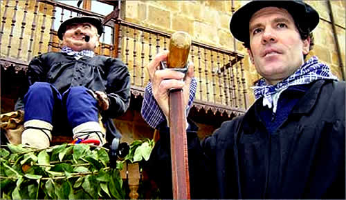 El singular Olentzero del País Vasco El singular Olentzero del País Vasco