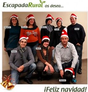 EscapadaRural y Ramón os desean feliz Navidad