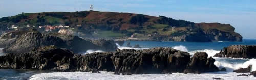 Panorámica de la costa
