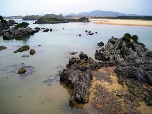Vista del litoral de Isla