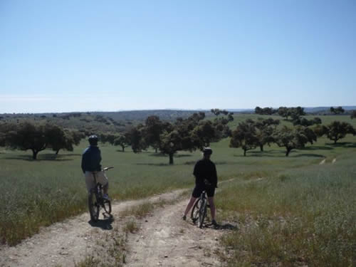 Cicloturismo en Monfrague