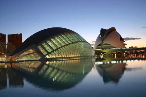 La Ciudad Artes y las Ciencias de Valencia