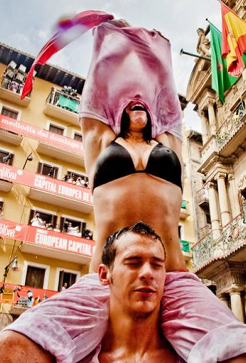 Fiesta en San Fermín