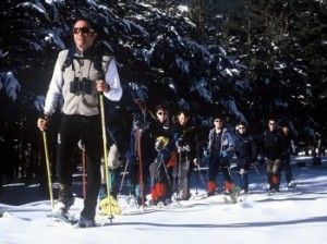 Las raquetas son para la nieve
