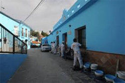 Júzcar pueblo pitufo