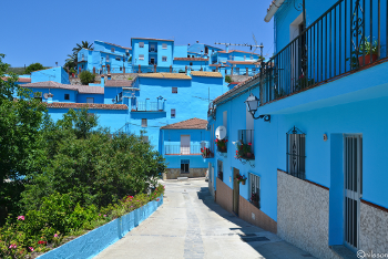 Júzcar pueblos de los pitufos