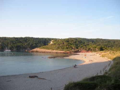 Cala Algairens en Menorca
