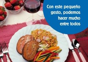 Comer solidariamente de octubre a noviembre