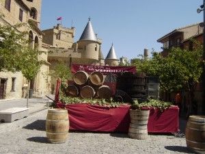 Septiembre, vendimia en Olite