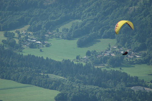 Parapente y turismo rural