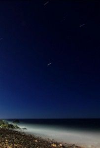 La primera lluvia de estrellas de 2012