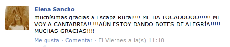 Ganador Oferta fugaz