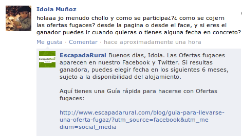 Ganador Oferta fugaz