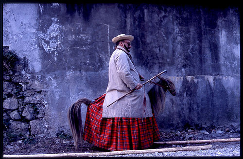 Caballé en el Carnaval de Bielsa