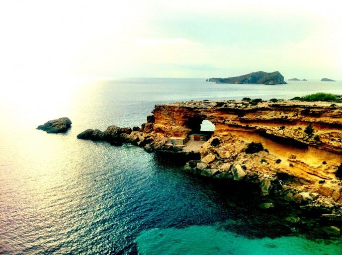 Atardecer en Cala Comte