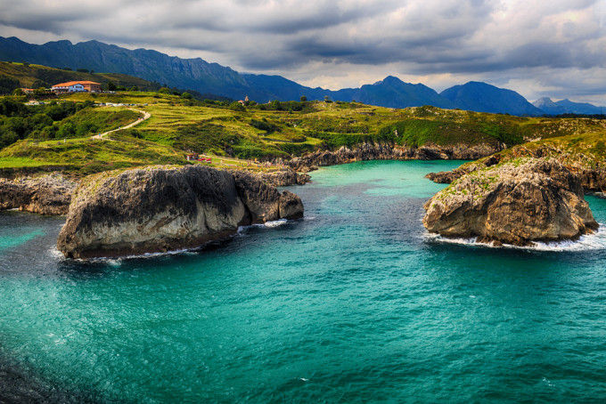 Playa de Antilles. Asturias