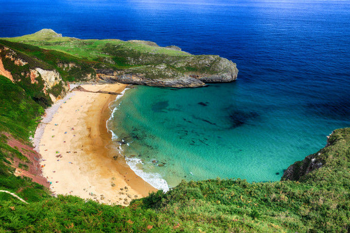 Playa de Ballota. Asturias