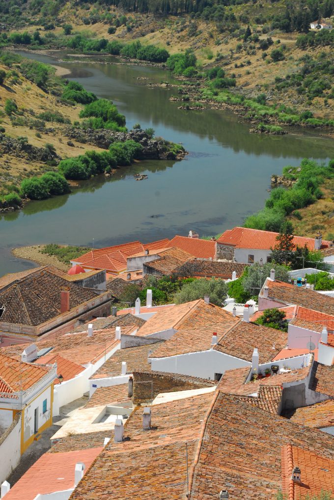 Mértola y el guadiana