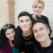 Roberto y familia