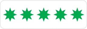 5 Estrellas verdes