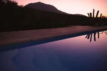 La Casería Azul de Cuadros