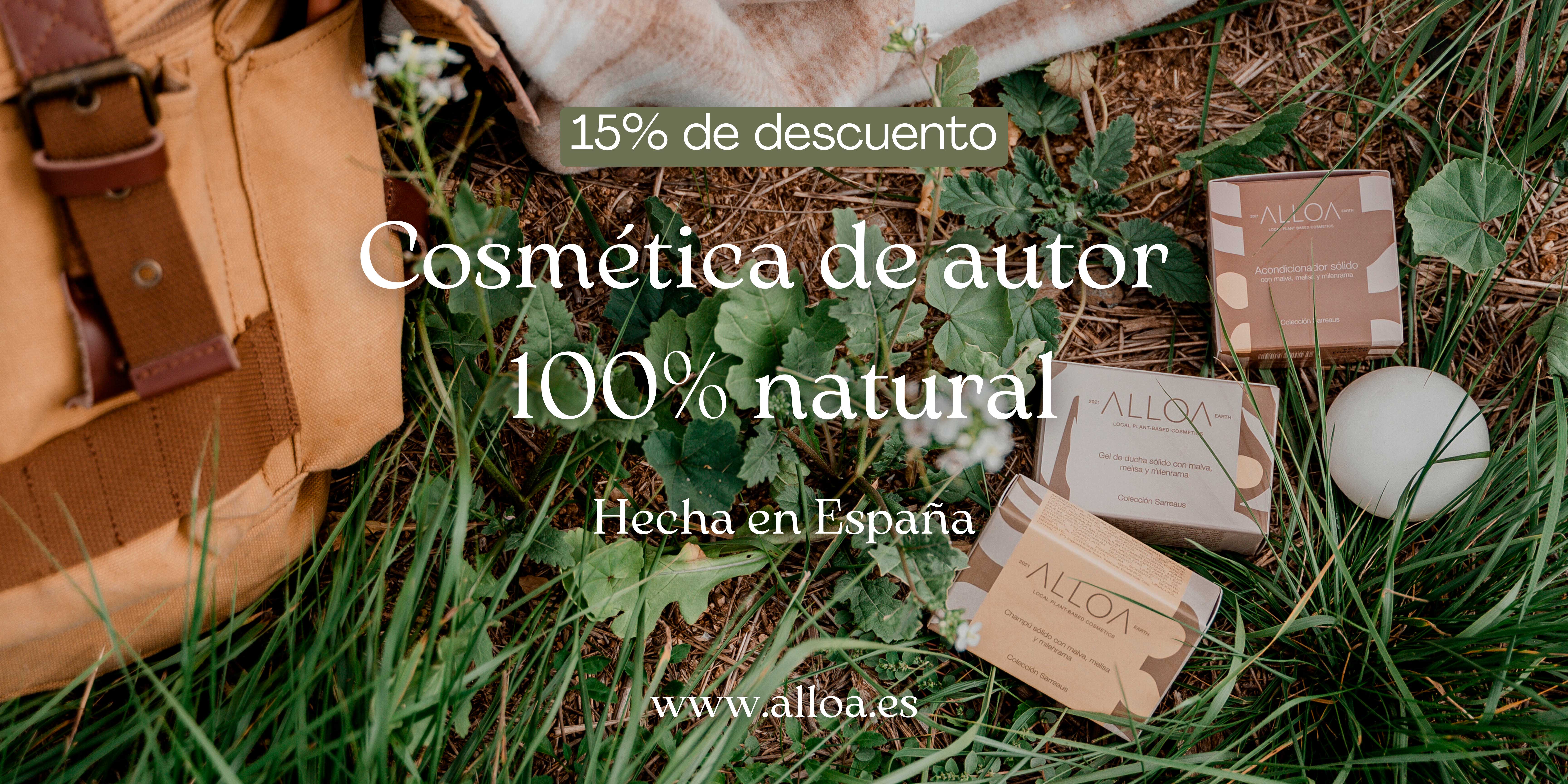 Alloa, cosmética 100% natural