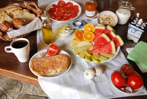 Servicio de desayuno en Arianella Bed&Breakfast Penedés