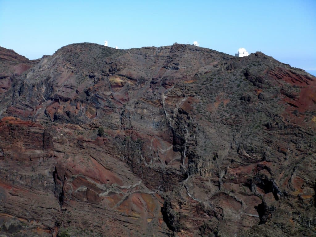 Telescopios en el Roque de los Muchachos