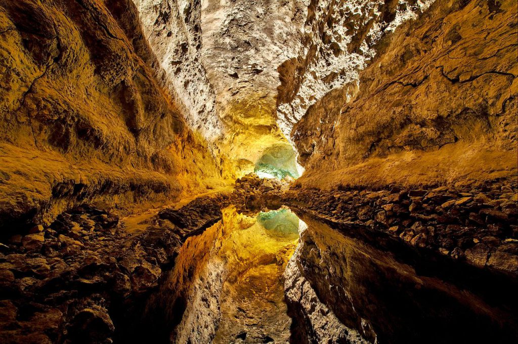 Lanzarote, Cueva del Viento. Proyecto Tubolan