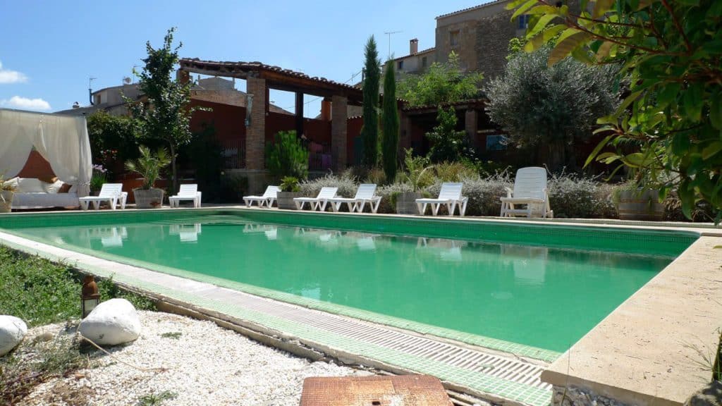 Los alojamientos con piscina vuelven a incrementar las cifras del turismo rural
