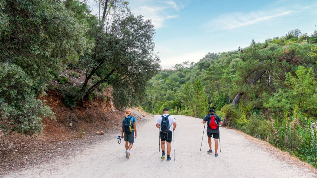 Ruta de senderismo en la Cerrada de Elías, junto al río Borosa, en La Iruela (Jaén). Por davidrbcelta