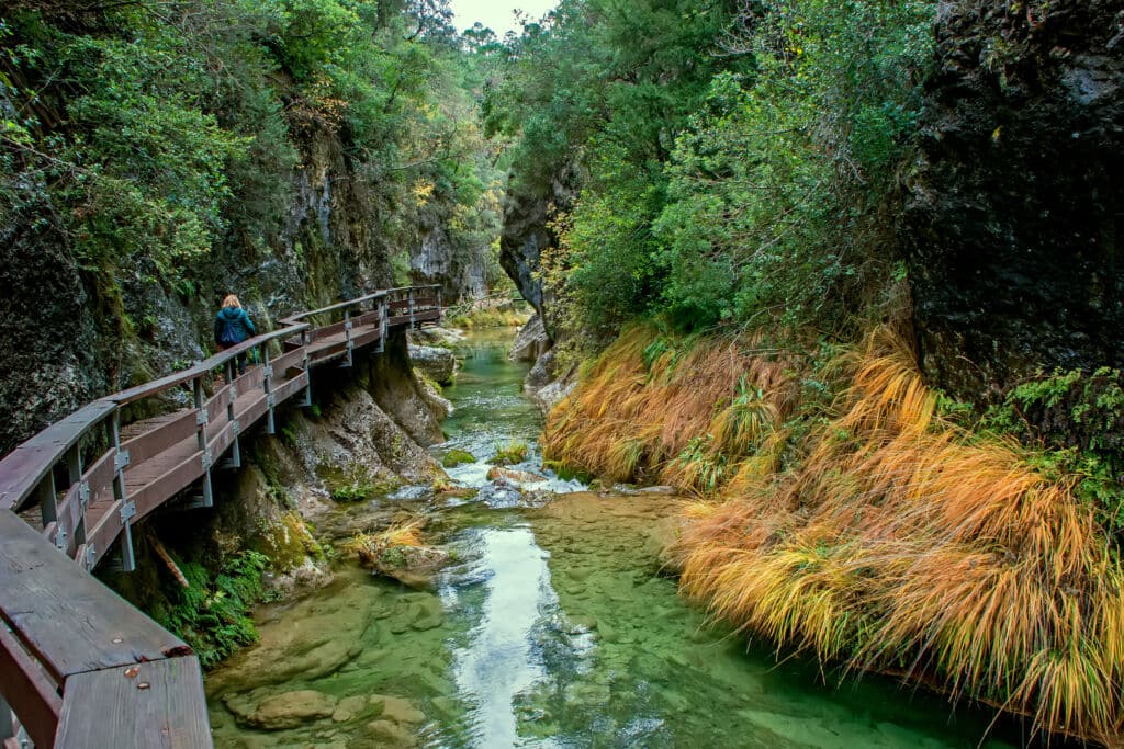 Río Borosa por el Cerrada de Elías, en el Parque Natural de Cazorla, Segura y Las Villas. Por manuelmartinez