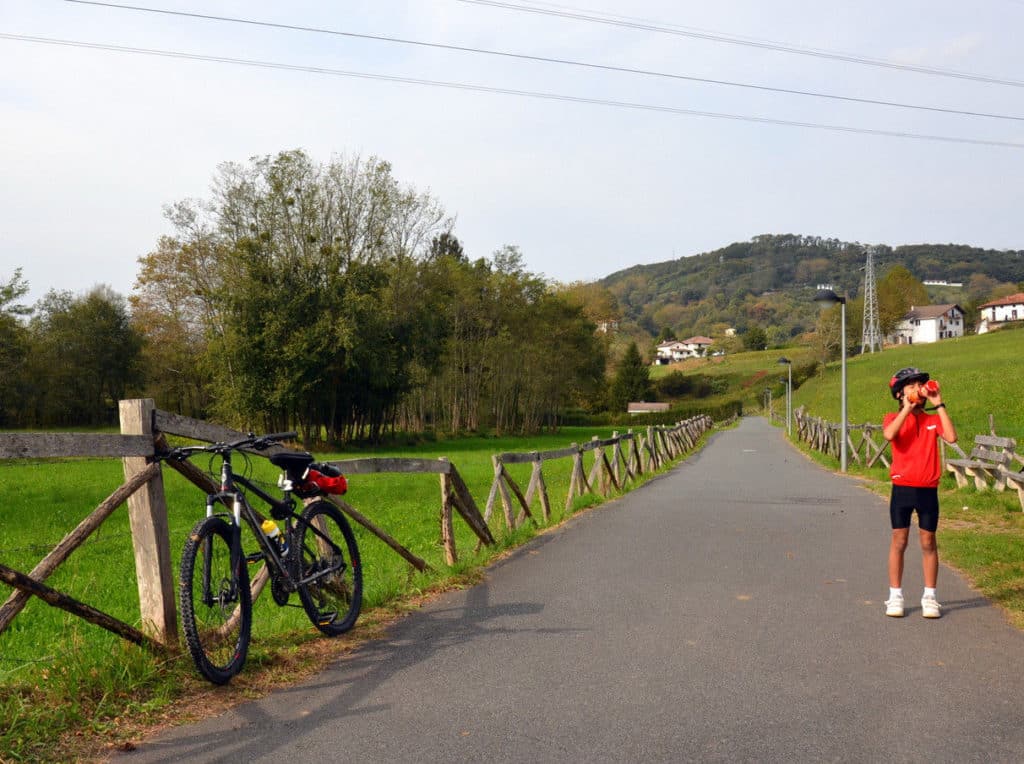 Vía verde en el País Vasco