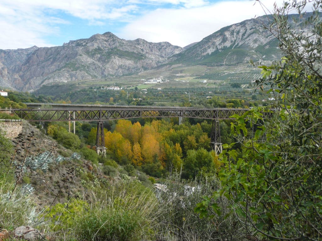 Puente de lata. Valle de Lecrín