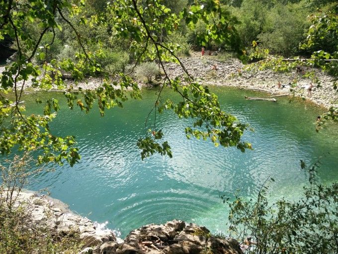 La Olla de San Vicente, piscina natural en Asturias