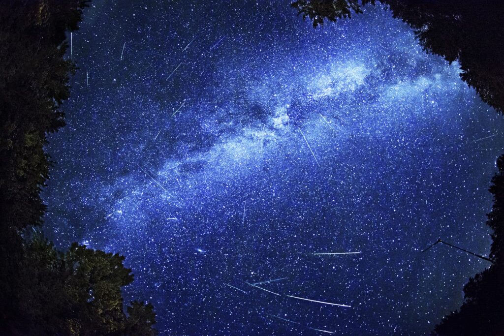 Perseidas, lluvias de estrellas