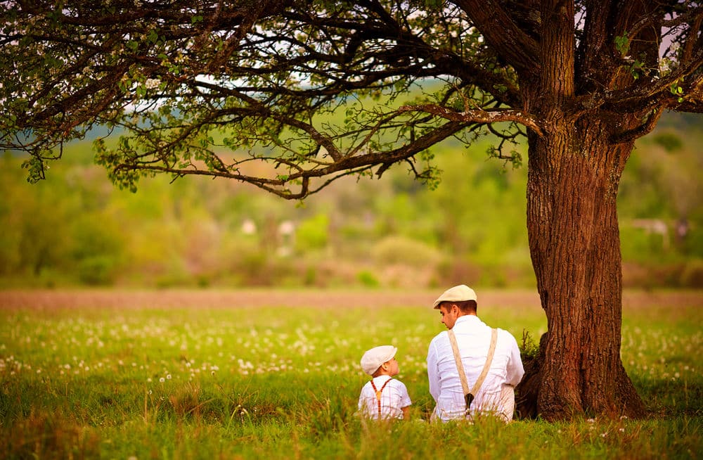 Niños en el campo