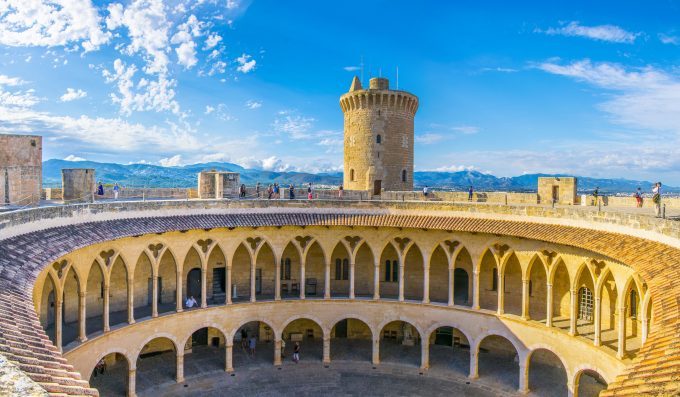 Castillo de Bellver en Palma de Mallorca