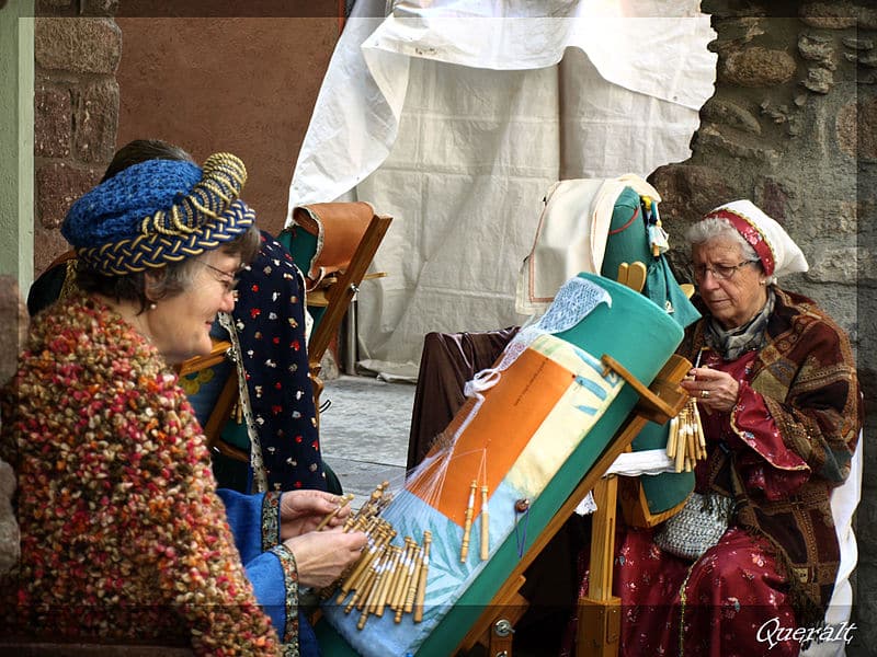 Mercado medieval en Cataluña