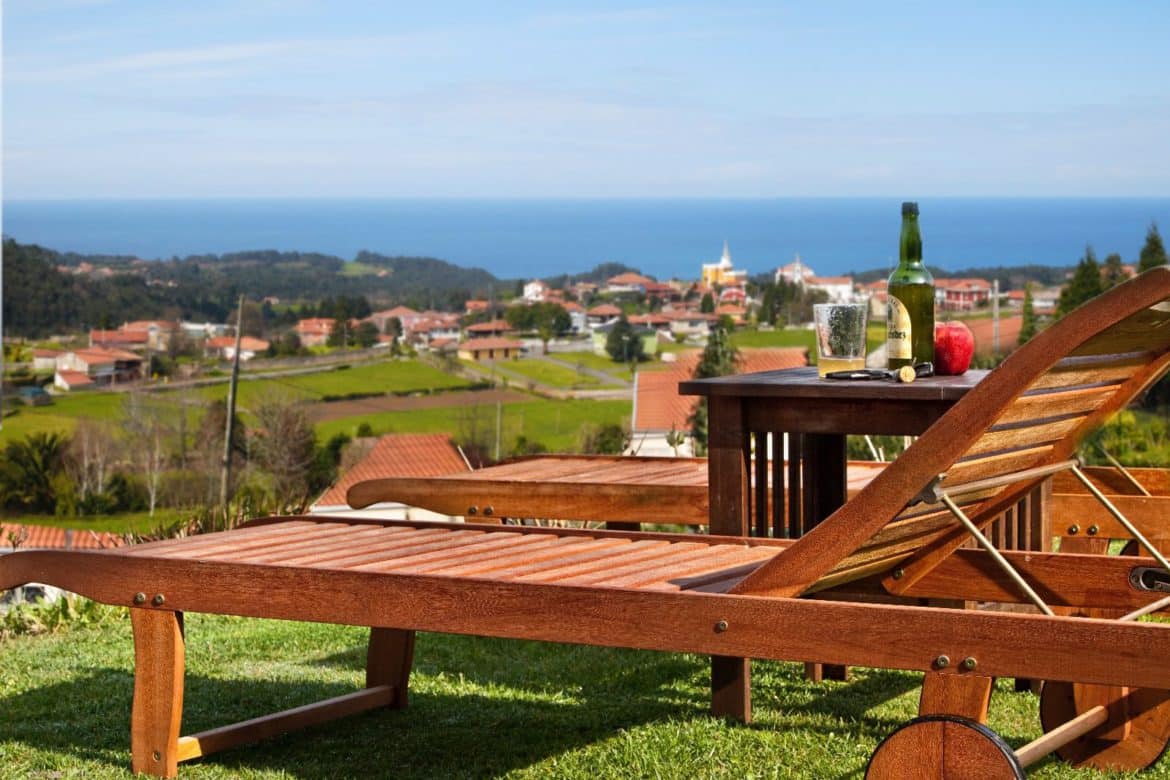 Casas rurales con vistas al mar