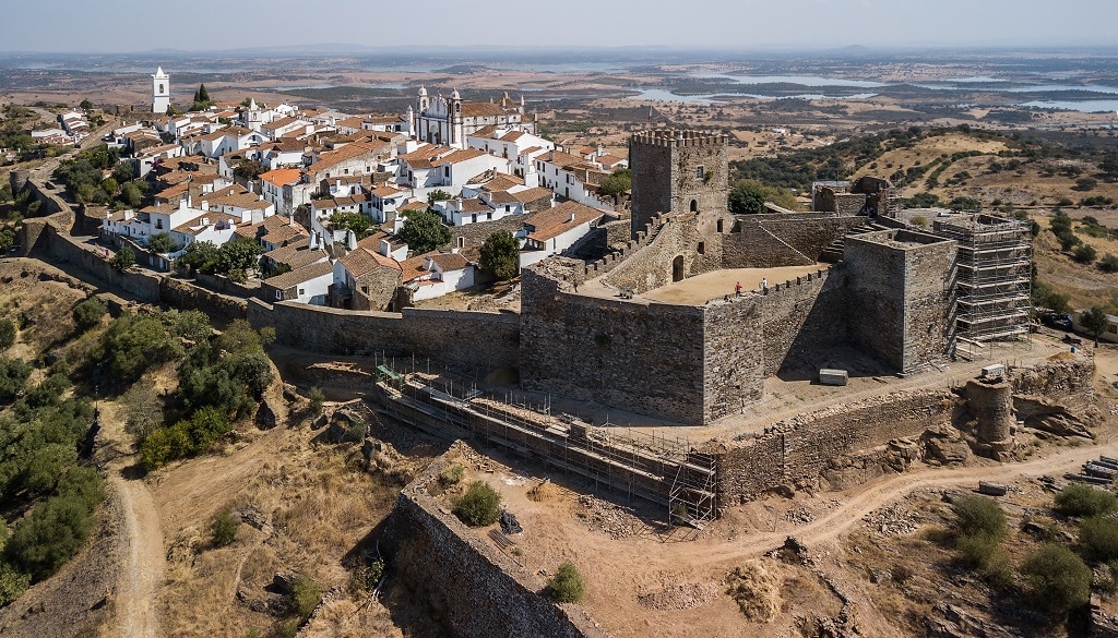 Monsaraz, castillos de Portugal