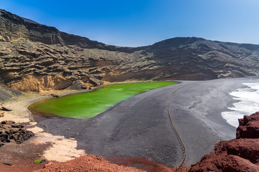 Charco de los Cliclos, Charco verde de Lanzarote