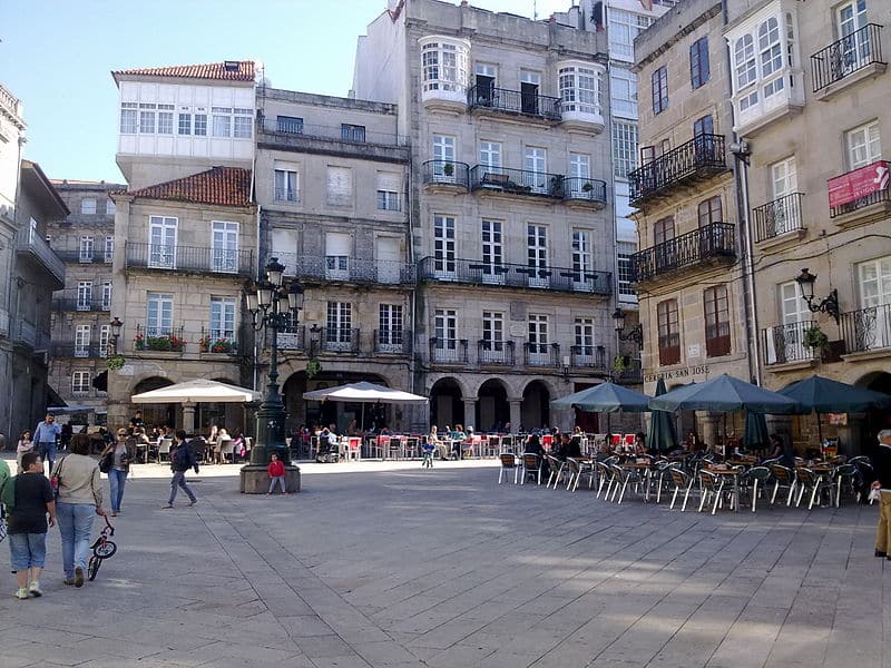 Barrio viejo de Vigo