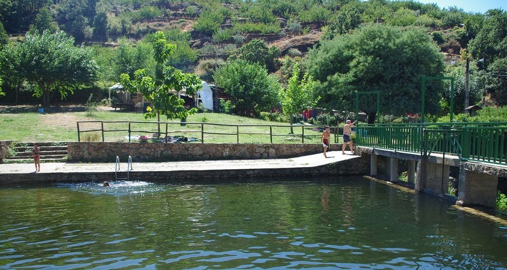 Gargantilla, piscinas naturales  del valle de Ambroz
