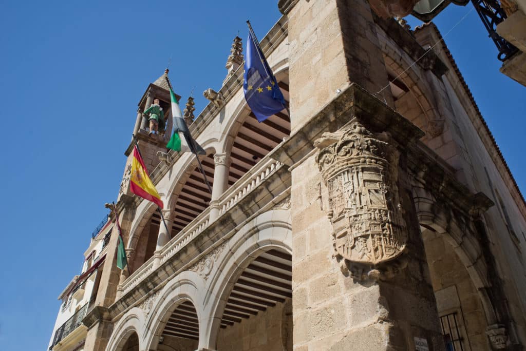 Plaza mayor de Plasencia