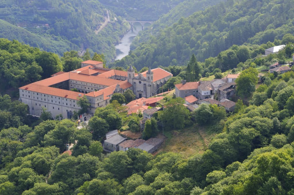 San Esteban de Ribas de Sil monastery, Ribeira Sacra, Ourense, G