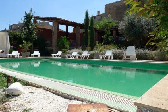 Los alojamientos con piscina vuelven a incrementar las cifras del turismo rural