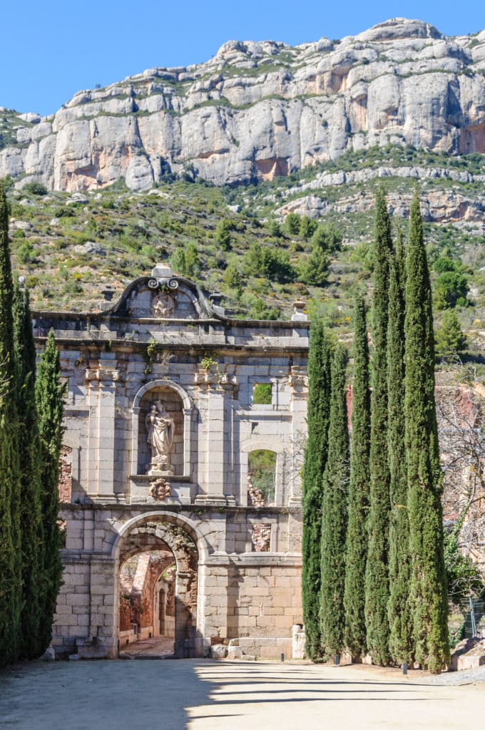 The monastery of Scaladei in Catalonia, Spain